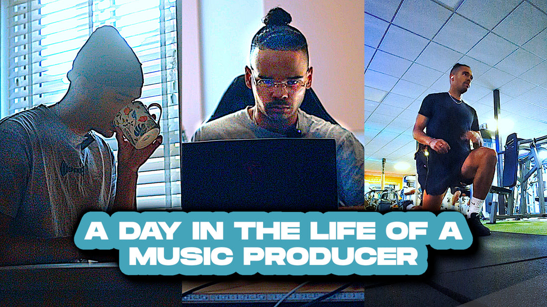 A Day In The Life Of A YouTuber & Music Producer